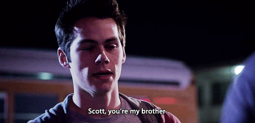 La déclaration de Stiles à Scott (Teen Wolf)