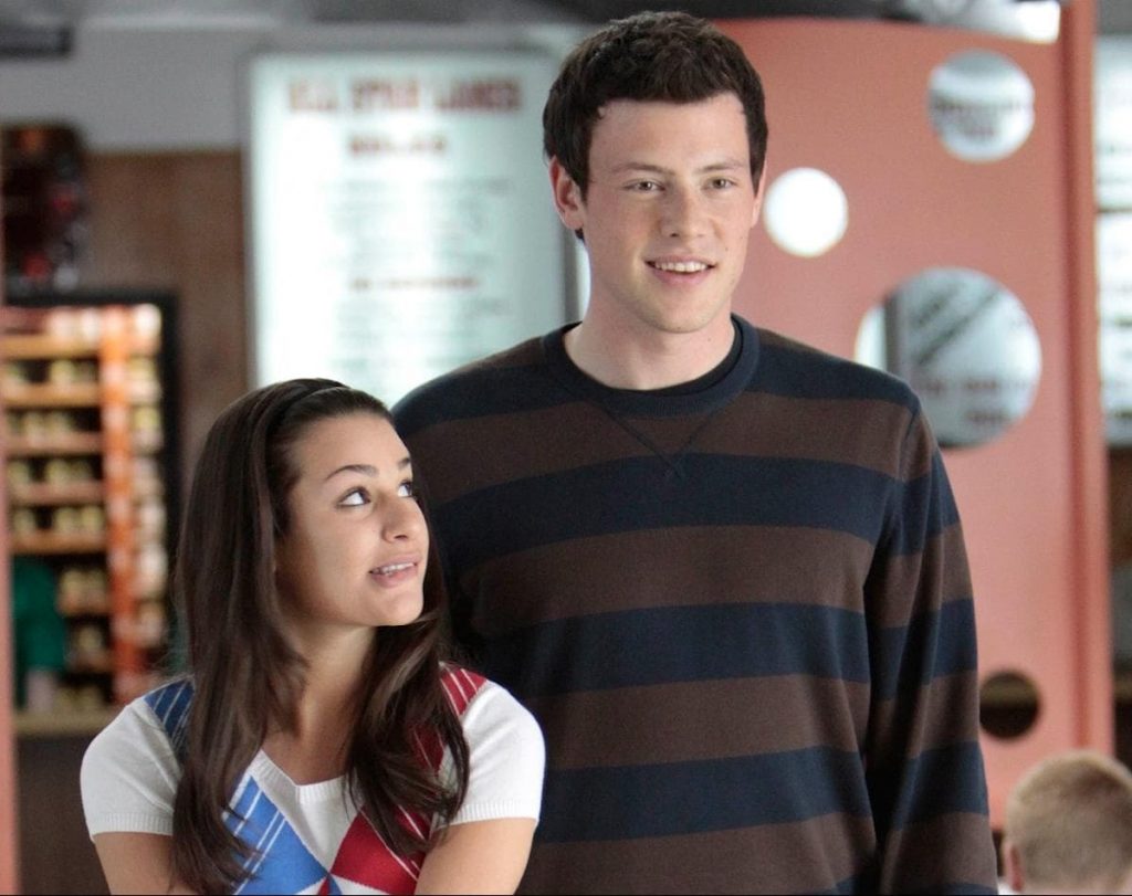 Rachel et Finn glee