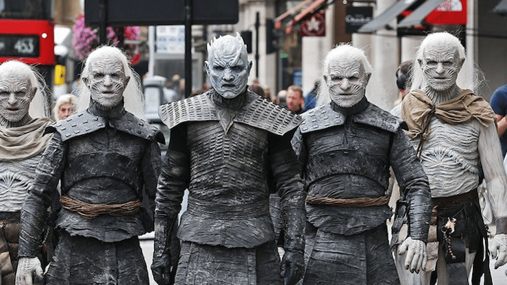 Game of Thrones : les White Walkers envahissent Londres !