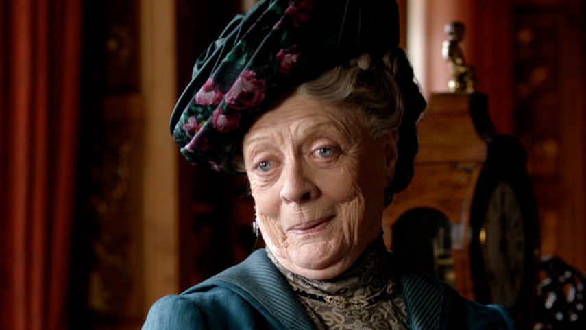 maggie smith downton abbey