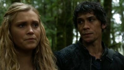 The 100 saison 5 : Eliza Taylor tease le futur de Clarke et Bellamy