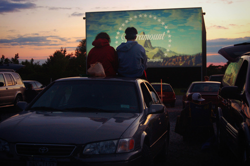 Un ciné en plein air