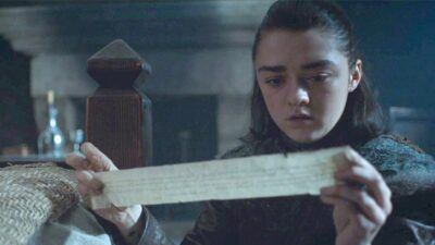 Game of Thrones : au fait, que dit la lettre qu'Arya a trouvé ?