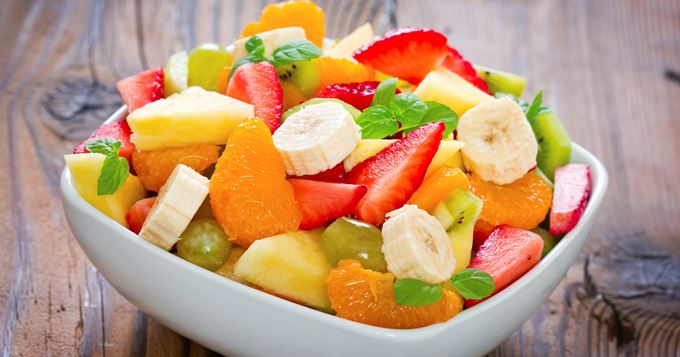 Juste une salade de fruits