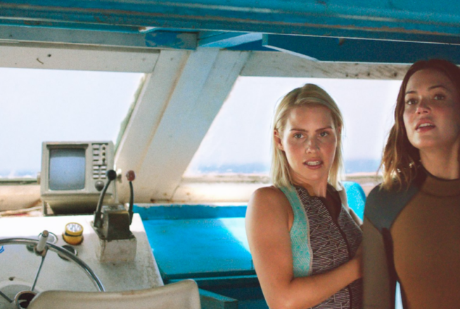 Claire Holt, l&rsquo;actrice de The Originals affronte les requins blancs dans 47 Meters Down (interview)