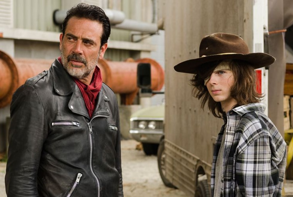 The Walking Dead saison 8 : des morts et (beaucoup) de Negan selon Chandler Riggs