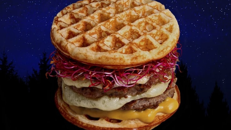 Blend prépare le "Demogorgonzola", un burger spécial Stranger Things