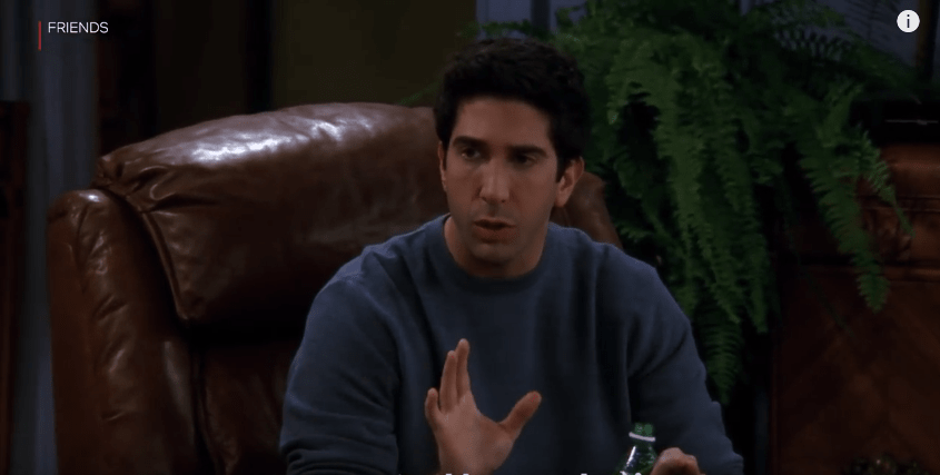 Comment Ross Geller (Friends) a prédit l'épisode San Junipero de Black Mirror