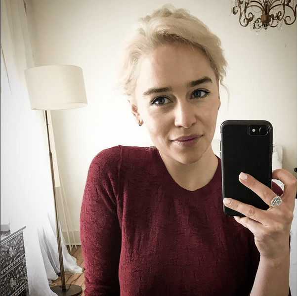 daenerys emilia clarke cheveux