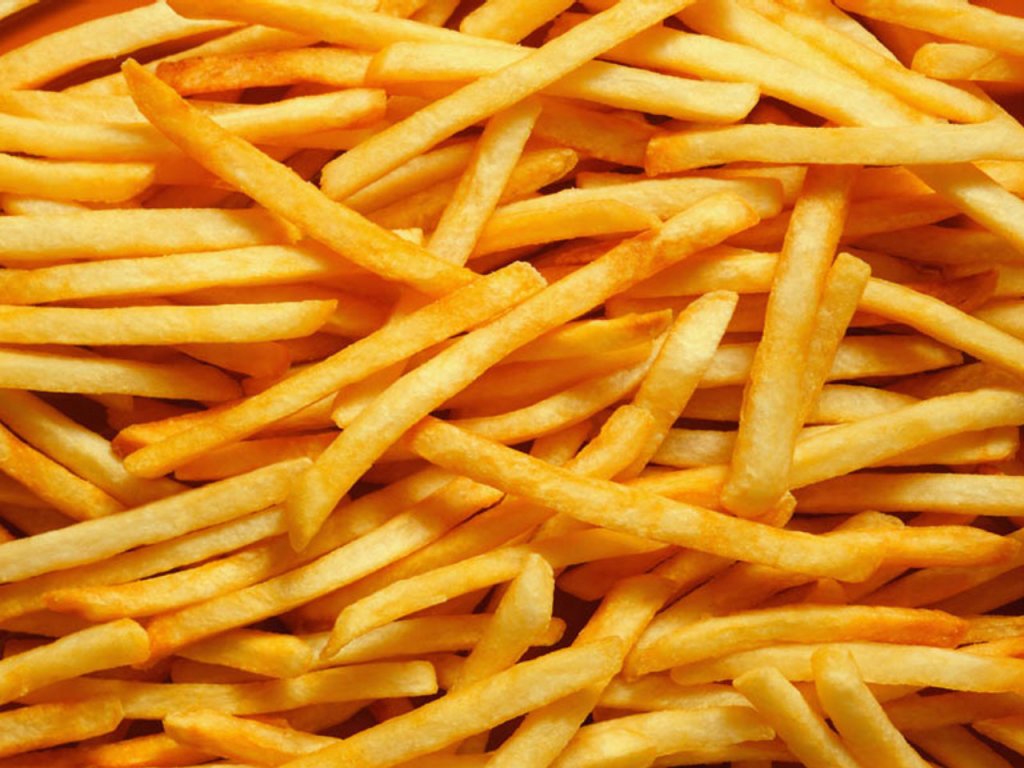 Des frites, BEAUCOUP de frites