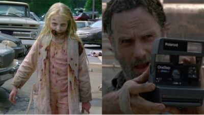 The Walking Dead saison 8 : polaroid, « zombiegirl »&#8230; les détails discrets du 1er épisode