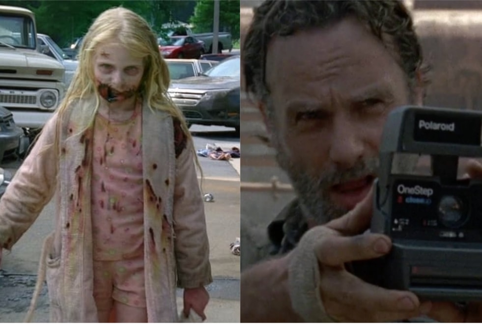 The Walking Dead saison 8 : polaroid, « zombiegirl »… les détails discrets du 1er épisode