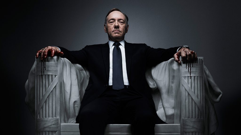 Kevin Spacey dans la série House of Cards