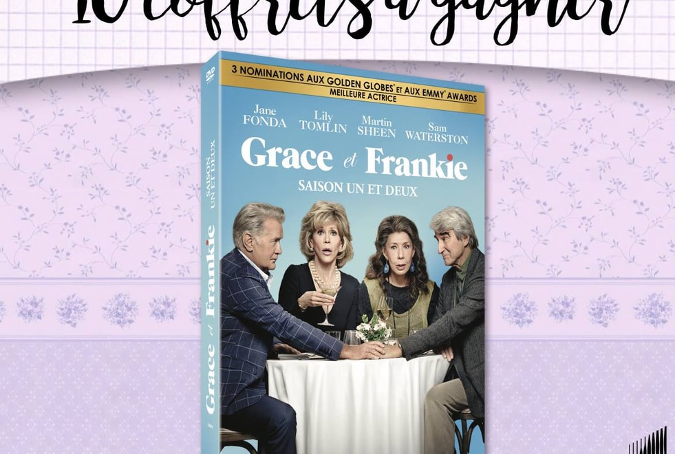 CONCOURS : 10 coffrets de l’intégrale de Grace & Frankie à gagner !