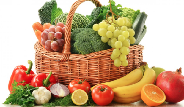 Des fruits et légumes