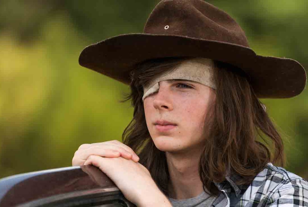The Walking Dead : comment Chandler Riggs (Carl) joue avec nos nerfs