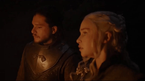 Jon Snow et Daenerys 