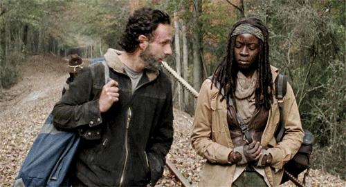 Rick et Michonne