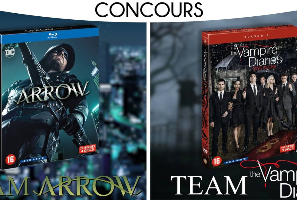 Concours : Team The Vampire Diaries ou Team Arrow ? Gagne un coffret DVD