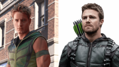 Quand Arrow rencontre&#8230; Arrow ! Stephen Amell &#038; Justin Hartley posent ensemble, Twitter s&#8217;emballe