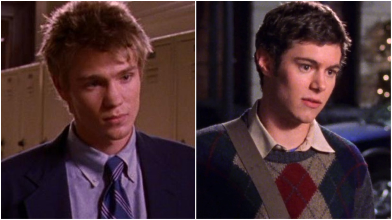 Chad Michael Murray (Les Frères Scott) et Adam Brody (Newport Beach) dans Gilmore Girls stars 