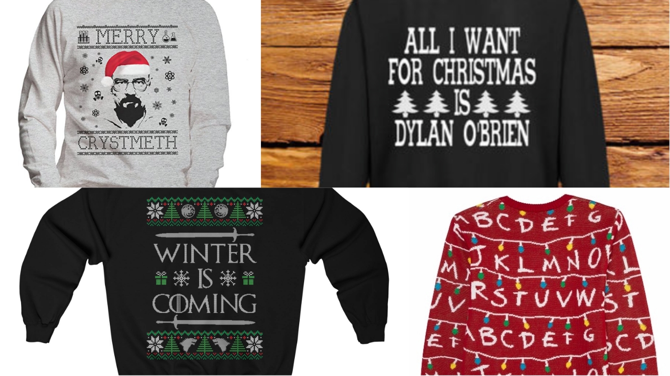 Stranger Things, Supernatural... découvrez 14 pulls de Noël pour les fans de séries