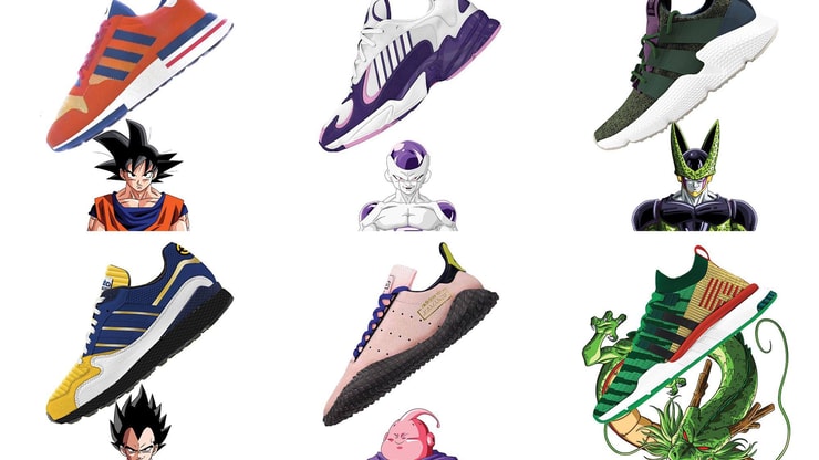 Dragon Ball Z : découvrez les baskets Adidas spéciales Son Goku, Vegeta, Freezer...