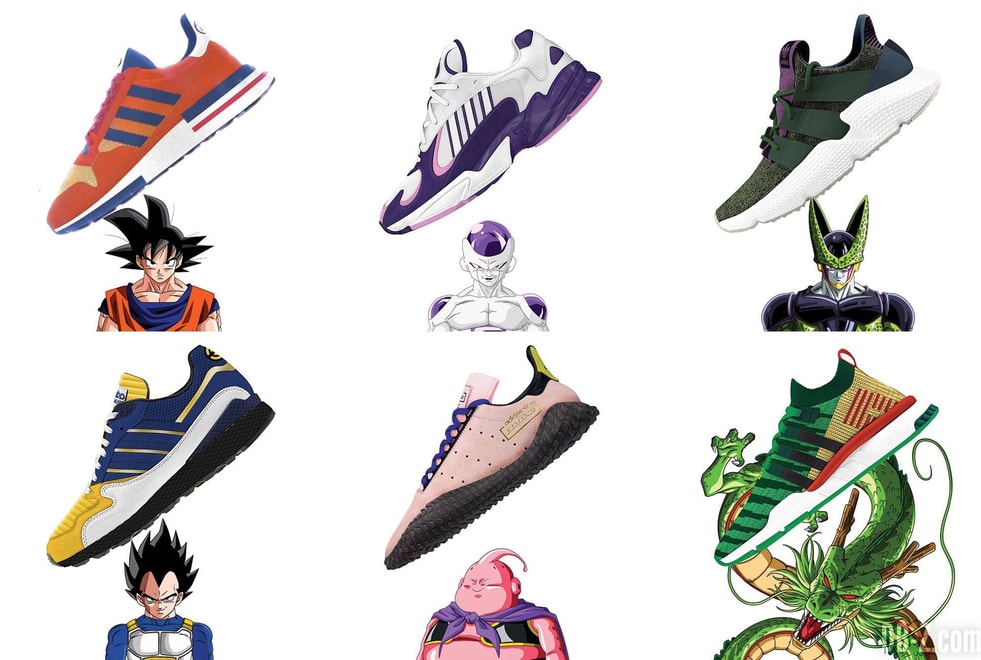 Dragon Ball Z : découvrez les baskets Adidas spéciales Son Goku, Vegeta, Freezer…