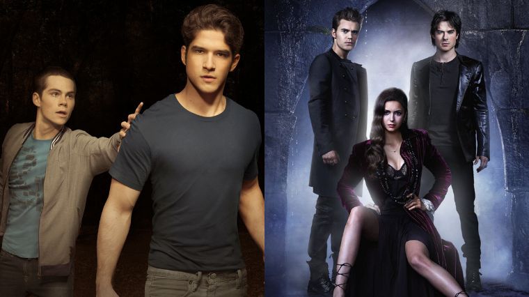 Les séries Teen Wolf et The Vampire Diaries.