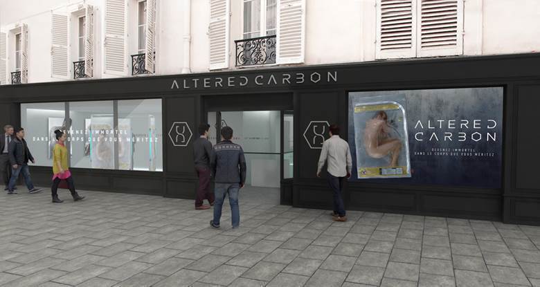 Altered Carbon à la Galerie Wanted à Paris