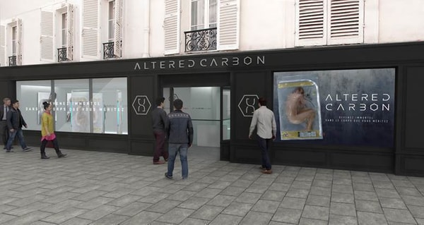 Altered Carbon à la Galerie Wanted à Paris