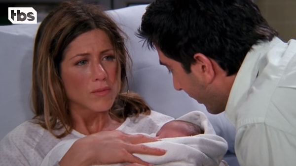 rachel ross accouchement friends