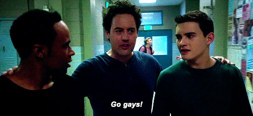 « Go gays » de Coach (Teen Wolf)