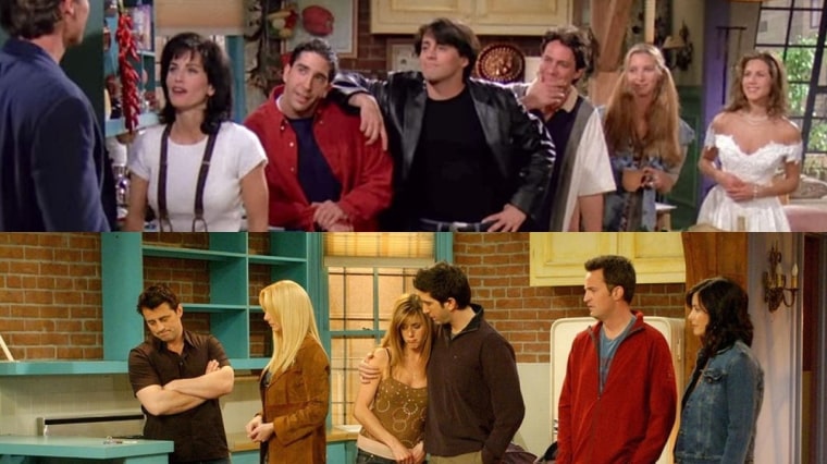 friends avant après