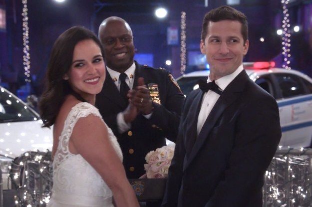 les personnages de Jake et Amy dans Brooklyn 99