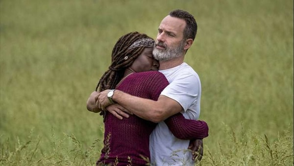 the walking dead, michonne, rick