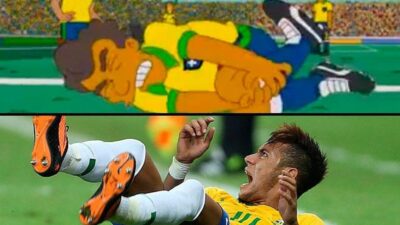 Comment Les Simpson ont prédit l'attitude de Neymar à la Coupe du Monde 2018