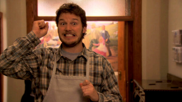 ANDY CHRIS PRATT PARKS AND RECREATION