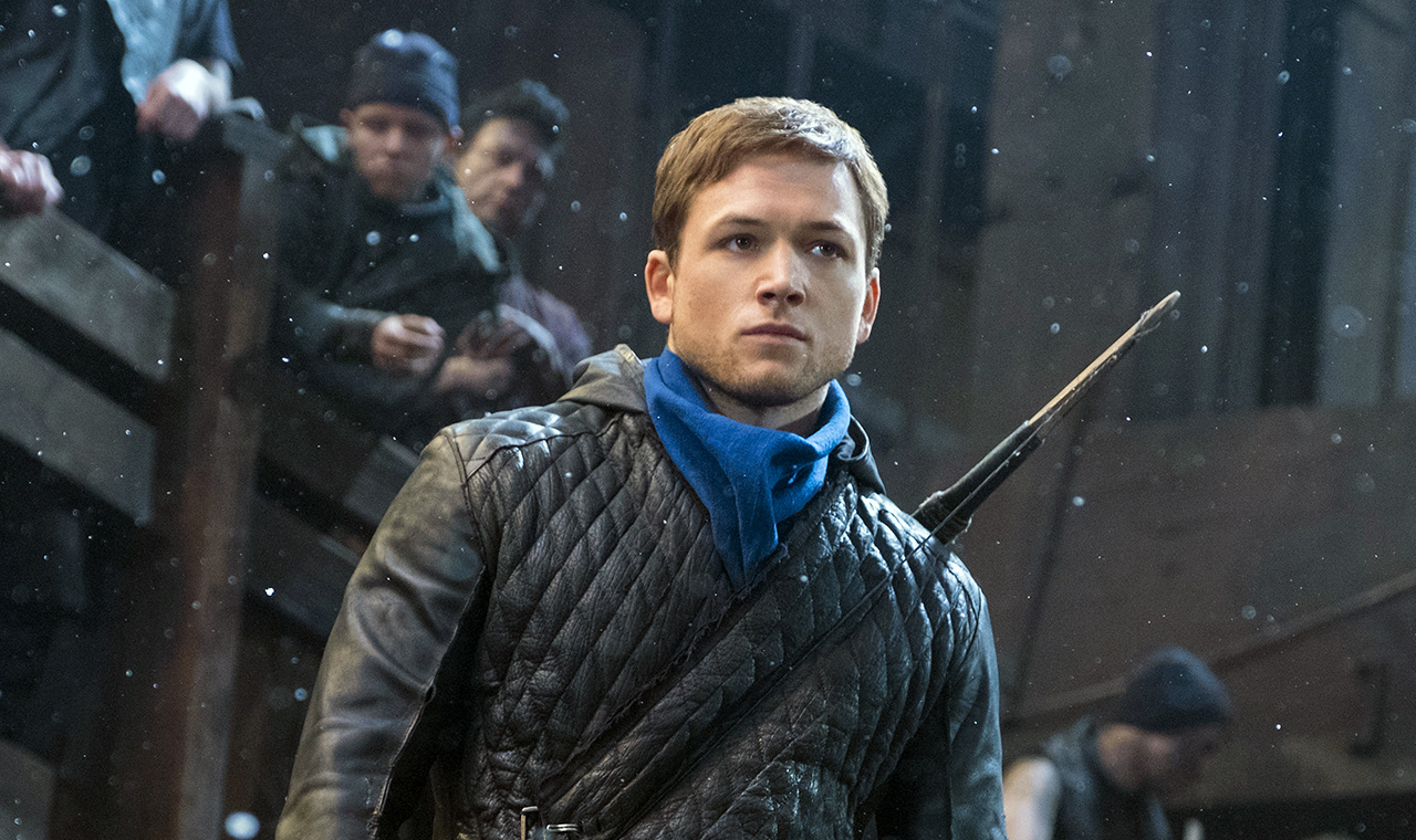 robin hood, taron egerton