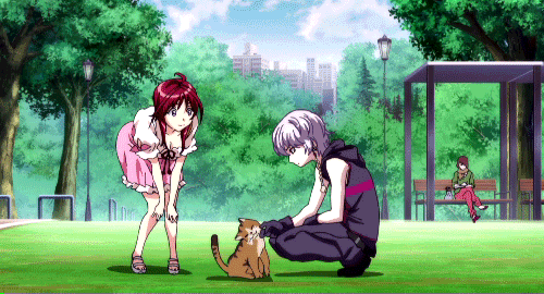 Dans un parc