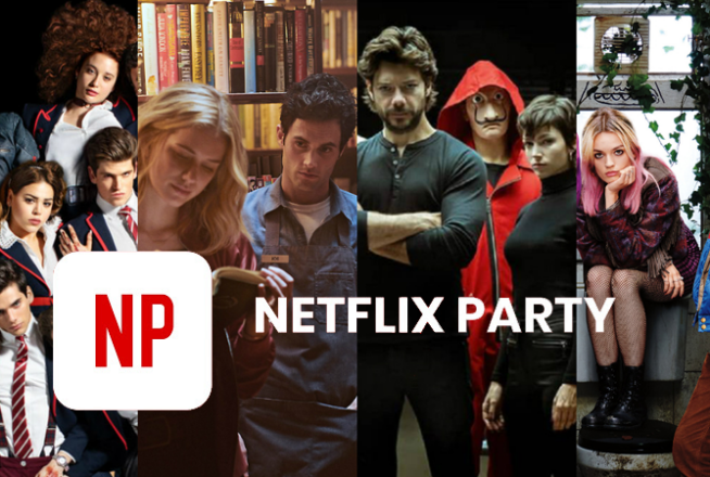 C&rsquo;est quoi Netflix party, cette appli pour mater ses séries à plusieurs et réagir en live ?