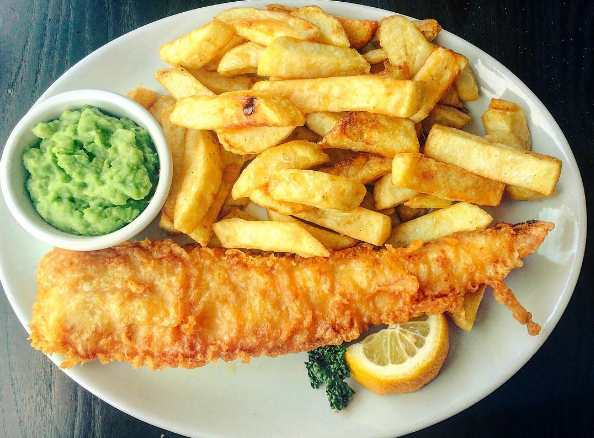 Un fish and chips