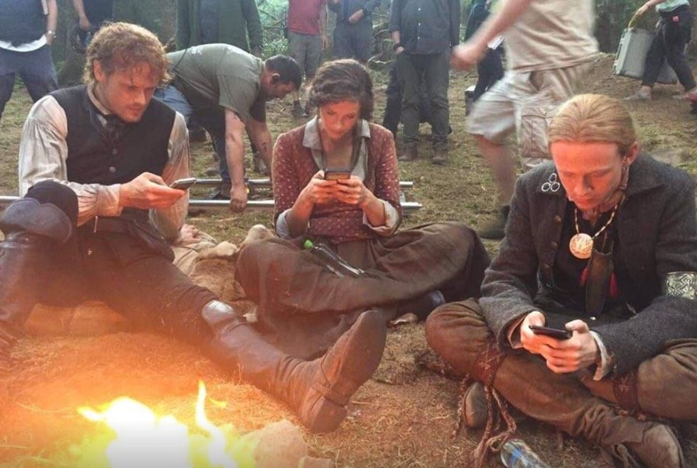 Outlander, The Vampire Diaries… 10 photos qui vont ruiner vos séries préférées