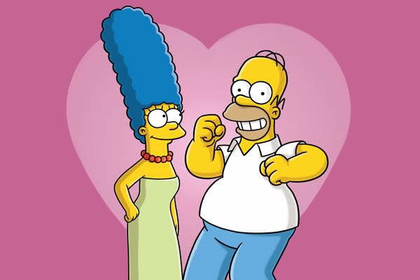 Homer-et-Marge-Simpson