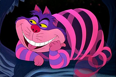 Le chat de Cheshire (Alice au Pays des Merveilles)