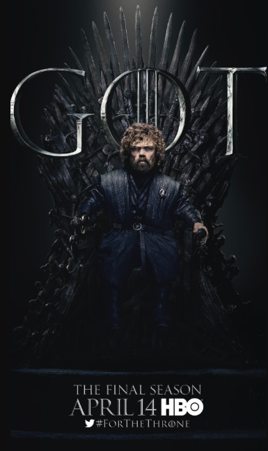 game of thrones tyrion poster saison 8