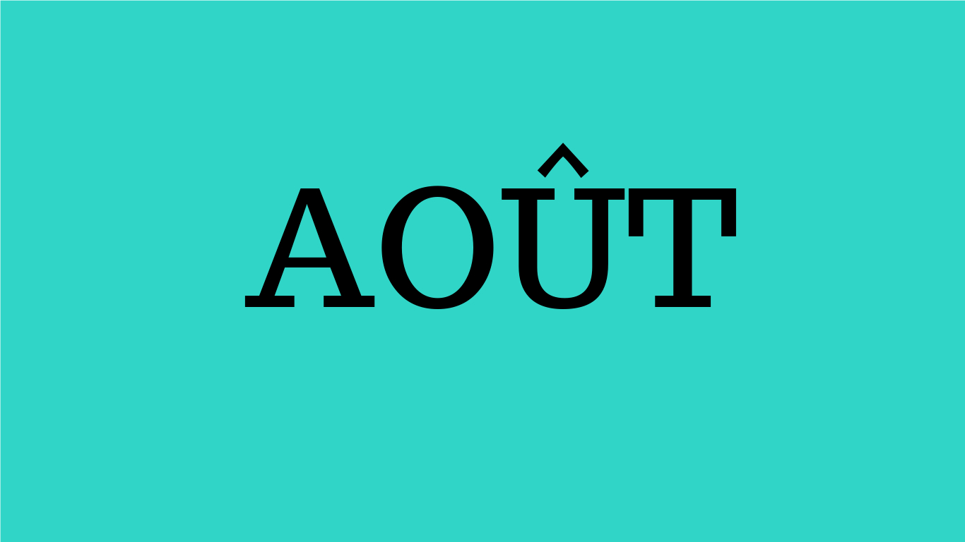 Août