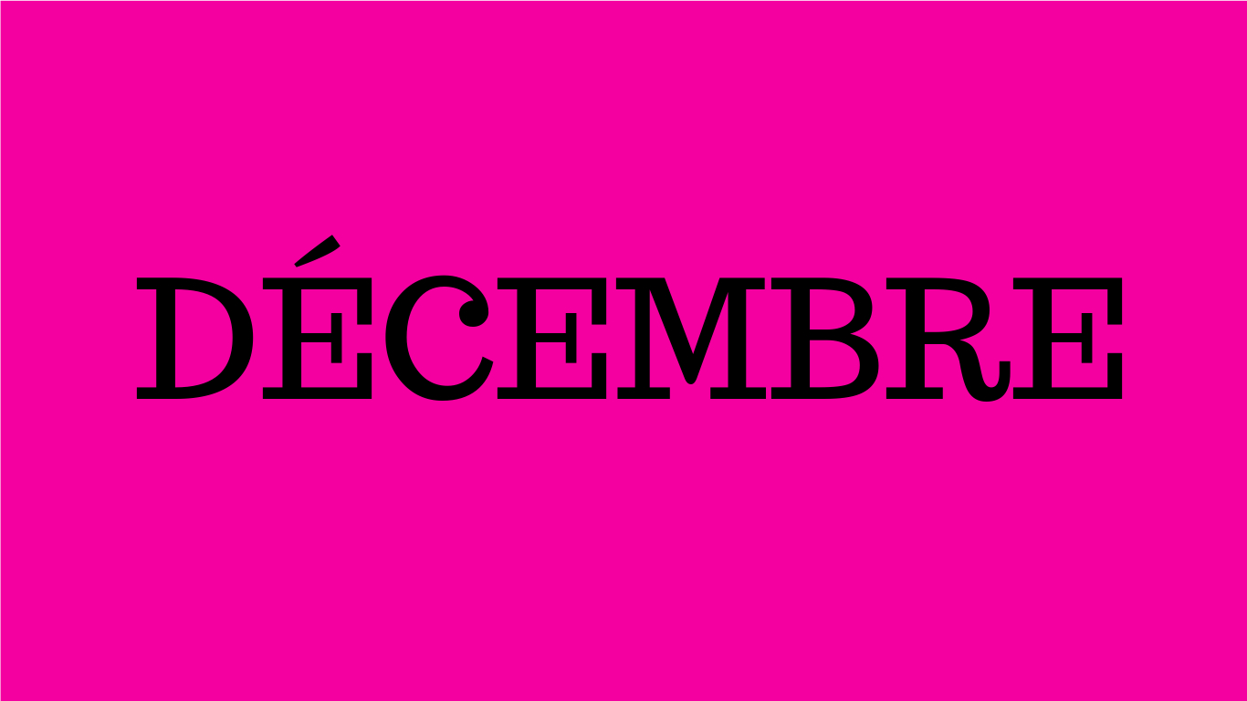 Decembre