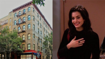 Friends : 15 ans après, Courteney Cox retourne devant l&rsquo;immeuble de la série culte !