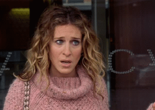 carrie Bradshaw, sex and the city, gif